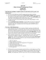 Employee Database Application Using Python Final Project Course Hero