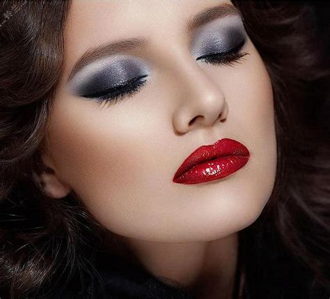 Eyeshadow Makeup For Red Lips Mugeek Vidalondon