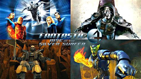 Fantastic Four Rise Of The Silver Surfer Game All Boss Fights 2007