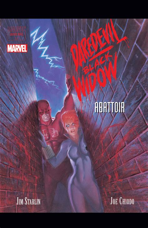 Daredevilblack Widow Abattoir Graphic Novel 1993 1 Comic Issues