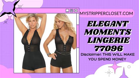 Super Cute Mesh And Spandex Romper By Elegant Moments Lingerie Youtube