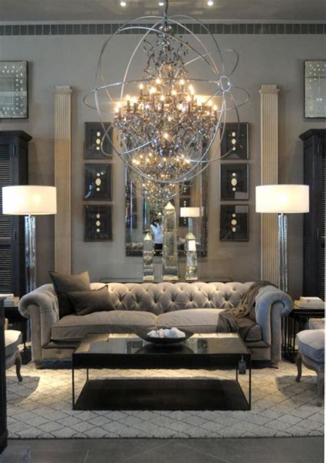 Symmetrical Interior Design 15 Glam Living Room Modern Glam Living