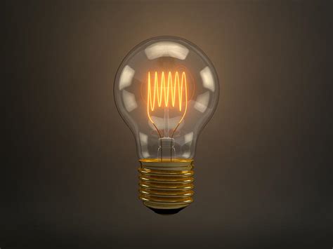 Vintage Light Bulb Digital Art By Scott Norris