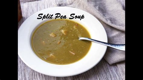 Split Pea Soup Recipe How To Make Quick Video Youtube