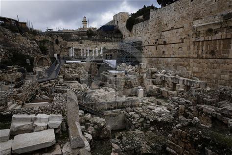 Reconstrucción Del Muro De Las Lamentaciones En Jerusalén Anadolu Ajansı
