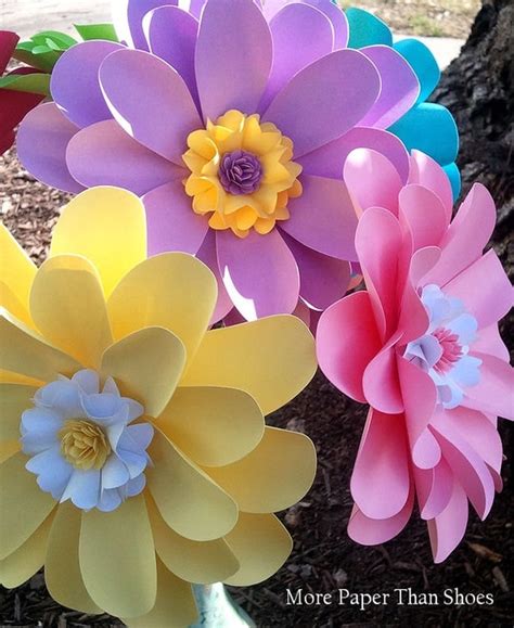 Extra Giant Paper Flower Decoration Bridal Baby Shower Decorations