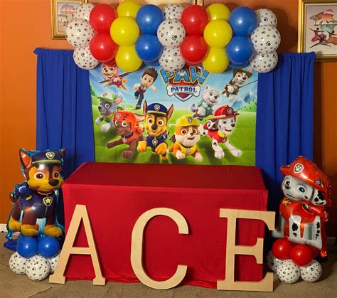 Paw Patrol Dessert Table Paw Patrol Birthday Party Paw Patrol Party