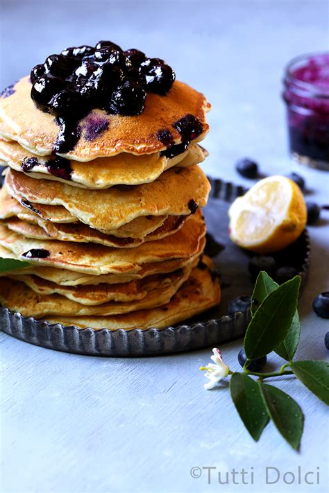 Blueberry Buttermilk Pancakes Tutti Dolci