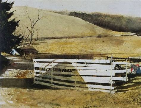 Andrew Wyeth 1917 — 2009 Usa Watercolor On Paper © Andrew Wyeth