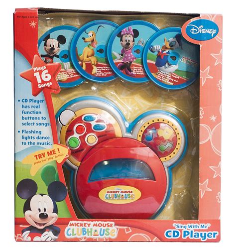Disney Mickey Mouse Clubhouse Sing With Me Cd Player