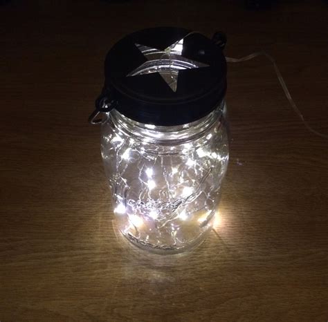 Fairy lights bedroom makeover goals! DIY Fairy Lights Mason Jar