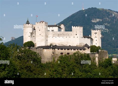Salzburg Castle Salzburg Austria Stock Photo Alamy