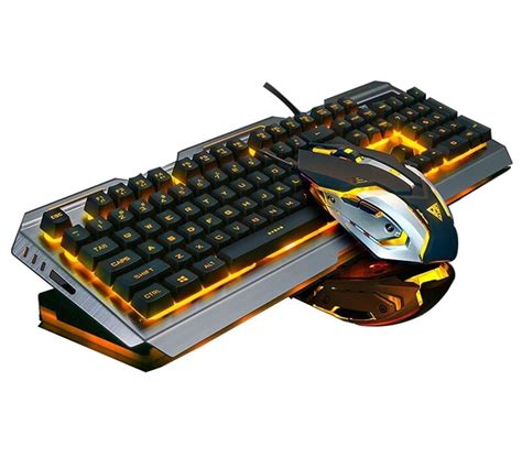 Led Mechanical Gaming Keyboard And Mouse Deanix Systems