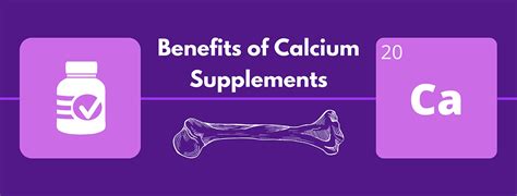benefits of calcium supplements