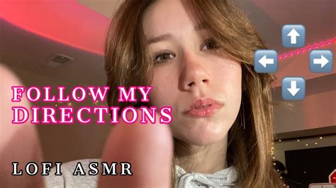 ASMR Follow My Directions Peripheral Triggers YouTube