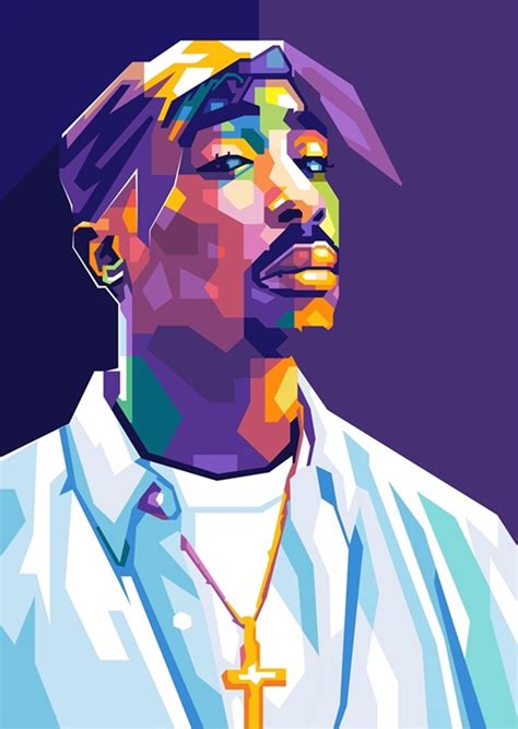 2pac Shakur Posters And Prints By Agil Topann Printler