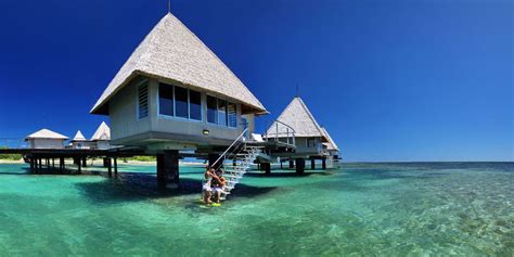The Worlds Best Overwater Bungalows Outside Tahiti Huffpost Life