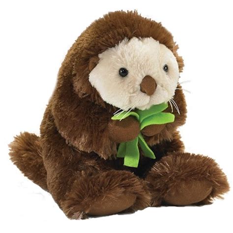 Giant sea otter stuffed animal. Plush Sea Otter 17 Inch Conservation Critter by Wildlife ...