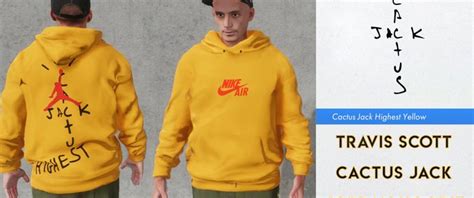 Für diese variante sind keine fotos verfügbar. Skater XL: Travis Scott Cactus Jack jordan Hoodie Gold v 1 ...