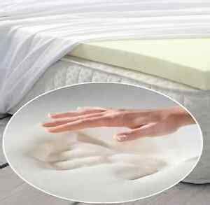 A memory foam mattress topper is a piece of removable bedding that sits on top of your mattress. soft memory foam mattress topper cut to any size 1" to 6 ...