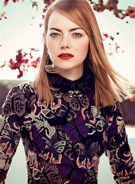 Emma Stone Photoshoot For Vogue Magazine May 2014 By
