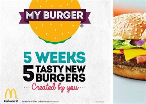 Mcdonald S Rolls Out Crowdsourced Burgers