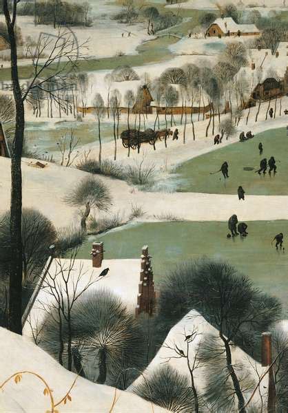 The Hunters In The Snow By Pieter Bruegel The Elder 1565 16th
