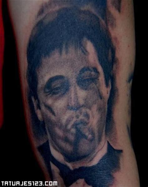Through the years he had his trials of life. Tatuaje de Tony Montana - Tatuajes 123