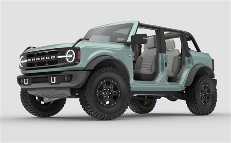 2021 Ford Bronco 4 Door Game Ready 3d Model Cgtrader
