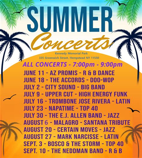 Town Of North Hempstead Free Concerts 2024 - Sonya Sharon