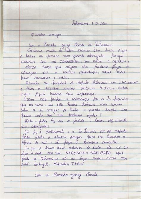 Carta Para Amiga De Escola