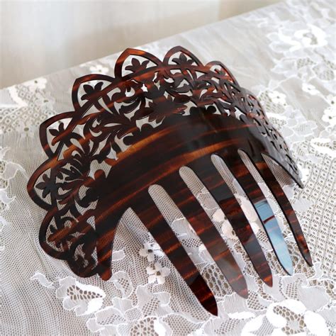 Traditional Spanish Peineta Comb Hand Crafted In Seville Spain