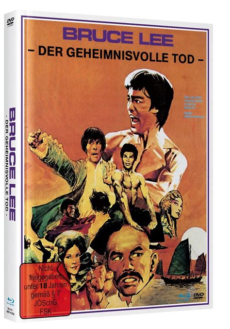 Bruce Lee Der Geheimnisvolle Tod Limited Mediabook Edition Cover