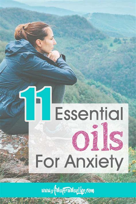 11 essential oils for anxiety · artsy fartsy life