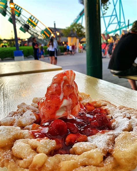 Canada S Wonderland Funnel Cake Recipe Will Sweeten Up Your Cooking Game Funnel Cake Gummies