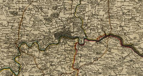 Old Maps And Views Of 18th Century London Vivid Maps