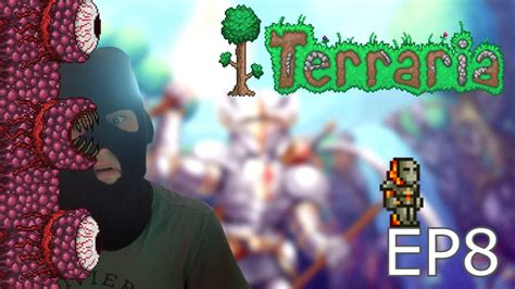 Terraria Lets Play Ep Wall Of Flesh Fight And Molten Armour Youtube