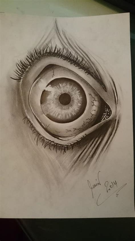 Scared Eyes Drawing At Getdrawings Free Download