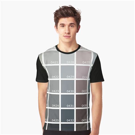Shades Of Grey Pantone T Shirt By Rogue Design Redbubble