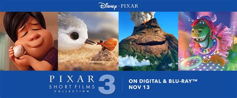 Pixar Short Film Collection Vol 3 On Blu Ray And Digital This November