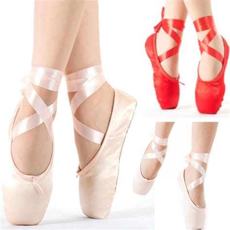 Buy Child And Adult Ballet Pointe Dance Shoes Ladies Professional