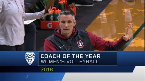 stanford s kevin hambly secures pac 12 women s volleyball coach of the year honors youtube
