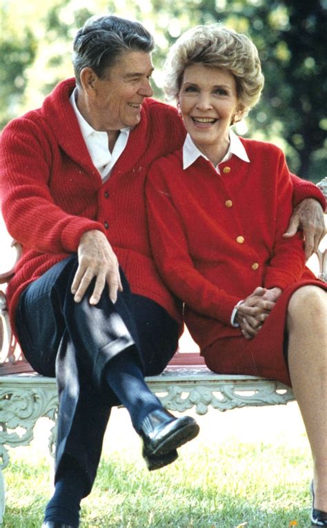 1980s Nancy And Ronald Reagan From Best Dressed Celeb Power Couples E News