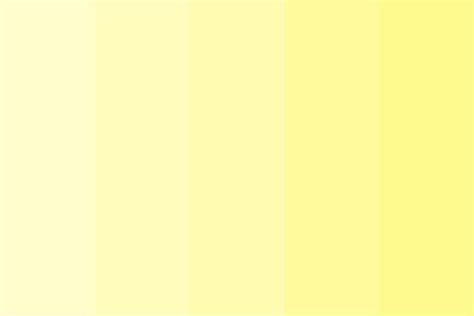 Soft Yellow Cream Color Palette