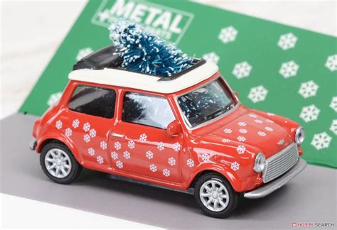 Mini Cooper Christmas Edition Diecast Car Item Picture1
