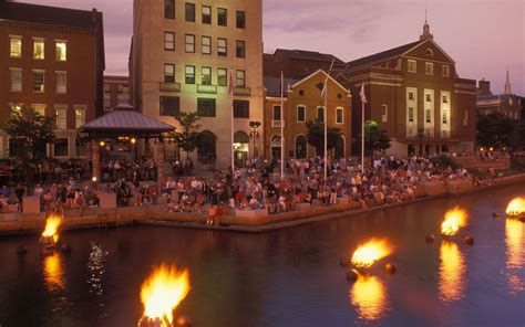 Providence Rhode Island Nine Places You Have To Visit Waterfire Providence Rhode Island