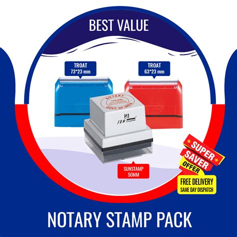 Notary Stamp, Notary Attestation Stamp, Notary Stamp for Advocates
