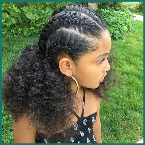 Pin By Abbie Wanja On Braids Ideas In 2020 Mixed Girl Hairstyles