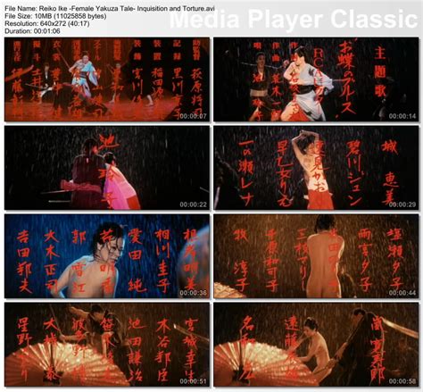 Asian Love Scenes Reiko Ike Female Yakuza Tale Inquisition And Torture