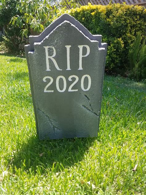 D Raw Foam Tombstone Headstone Make Your Own Diy Graveyard Etsy